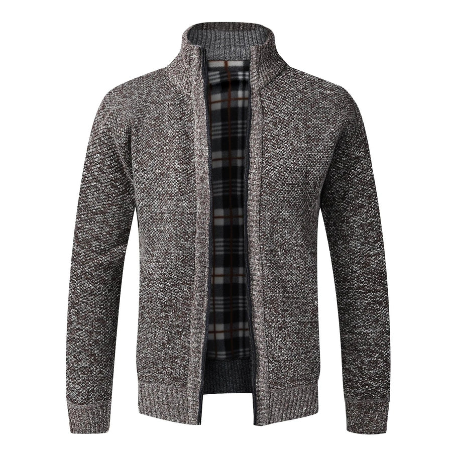 Knitted Fleece-Lined Cardigan Jackets
