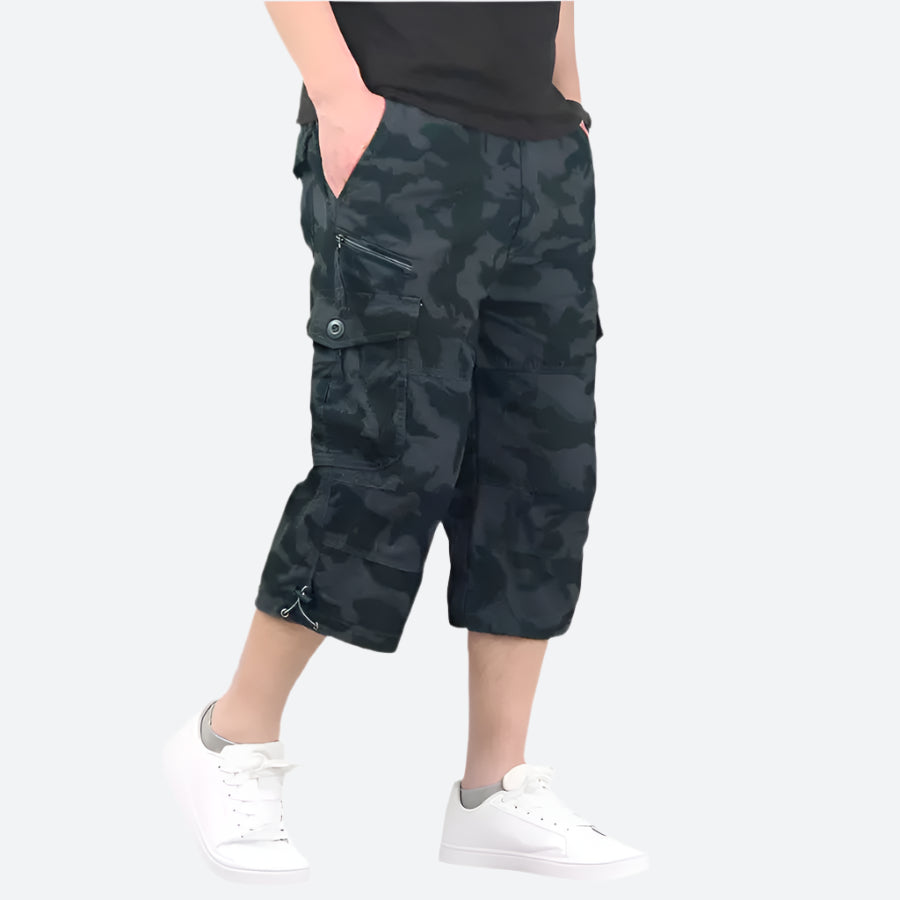 Lightweight Cargo Knee-Length Shorts