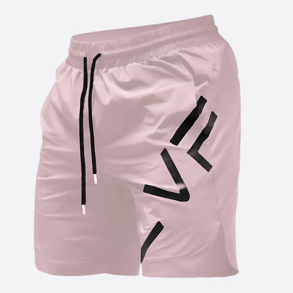 Lightweight Drawstring Active Workout Shorts