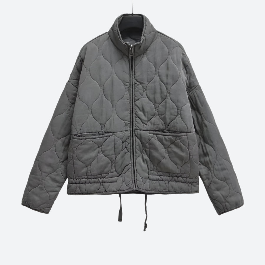 Lightweight Quilted Zip-Up Puffer Jackets