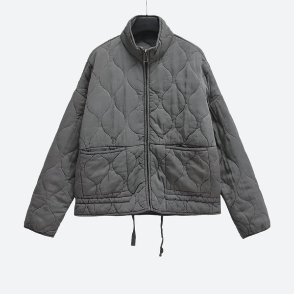 Lightweight Quilted Zip-Up Puffer Jackets