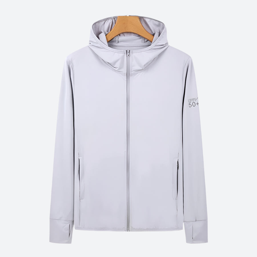 Lightweight Zip-Up Hooded Travel Jackets