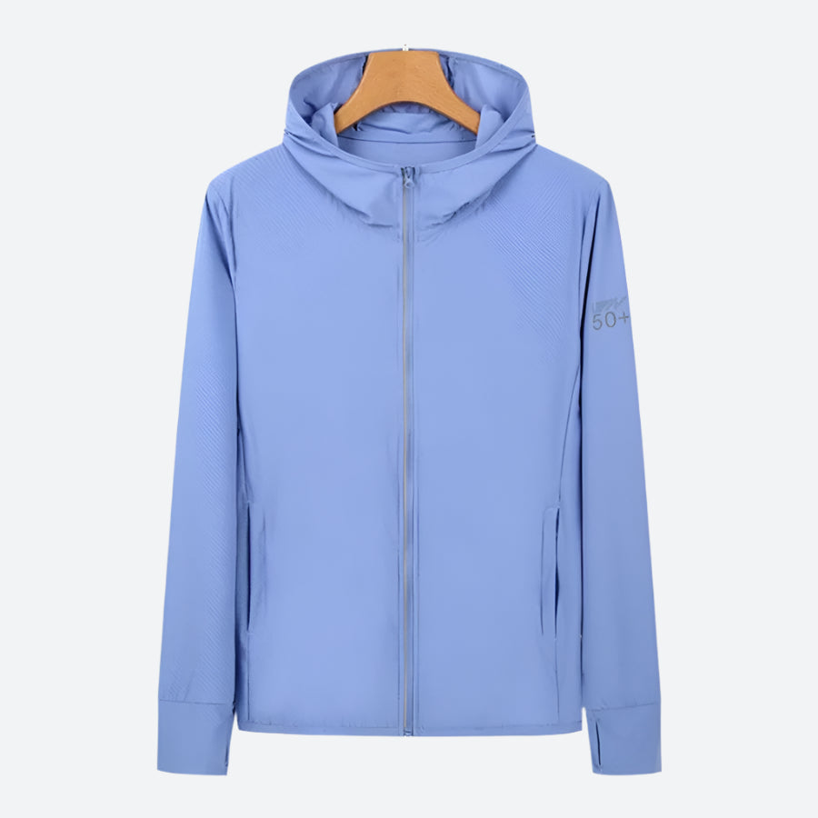 Lightweight Zip-Up Hooded Travel Jackets