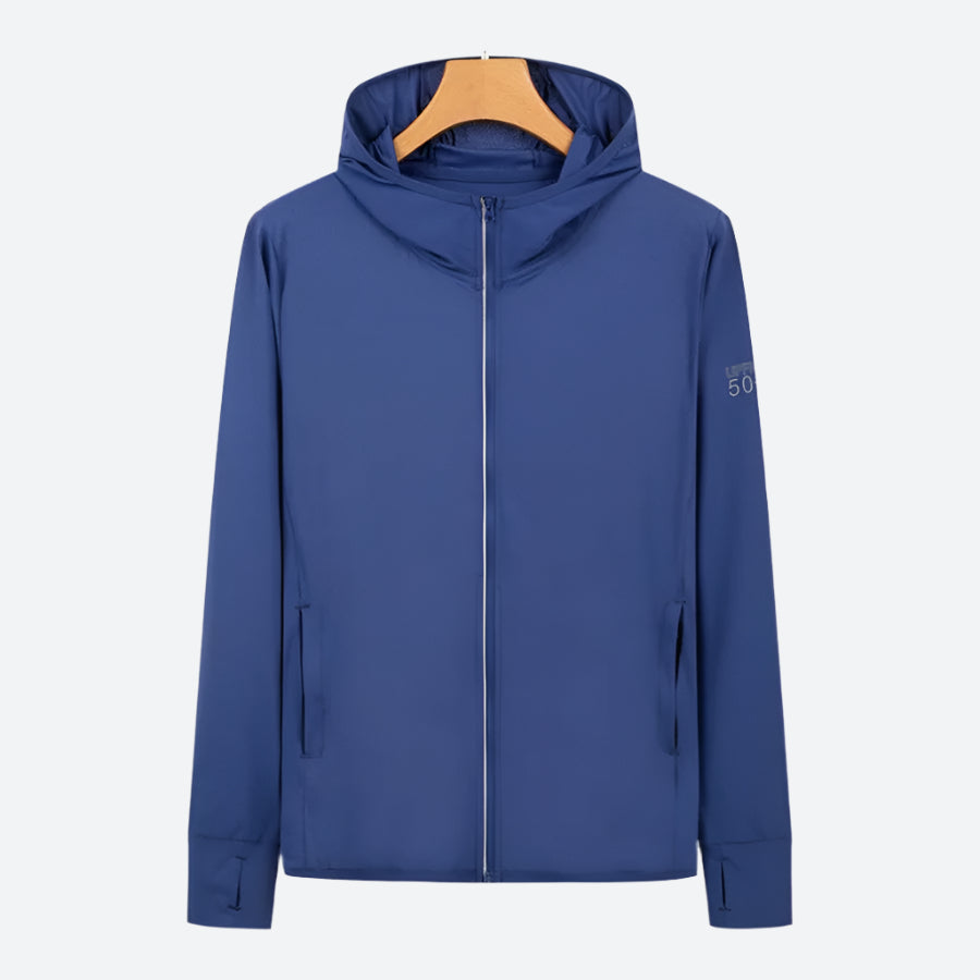 Lightweight Zip-Up Hooded Travel Jackets
