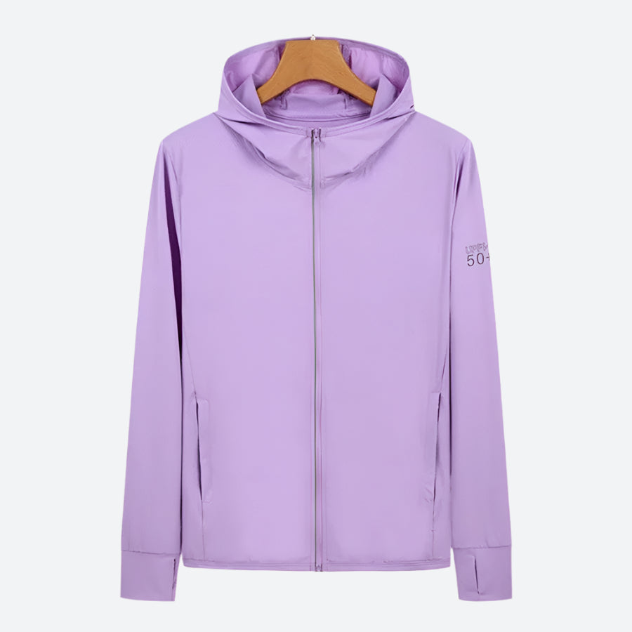 Lightweight Zip-Up Hooded Travel Jackets