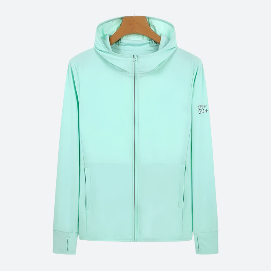 Lightweight Zip-Up Hooded Travel Jackets