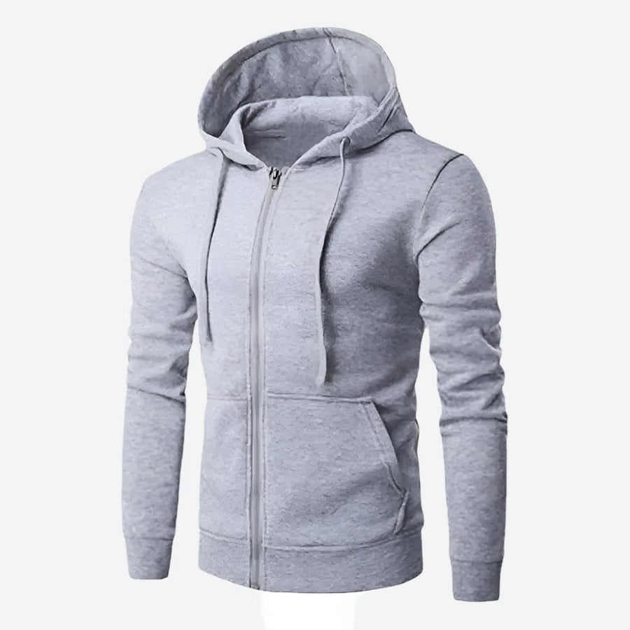 Lightweight Zip-Up Hoodie Sweatshirts