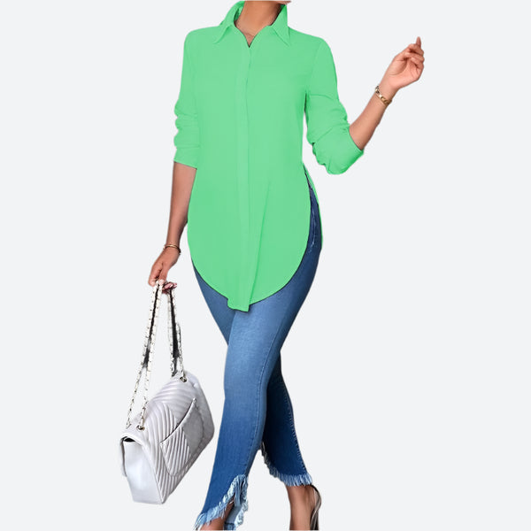 Long-Sleeve Button-Up Shirts