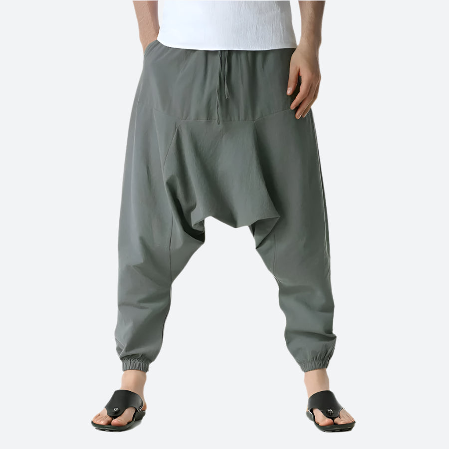 Loose Fit Casual Harem Pants