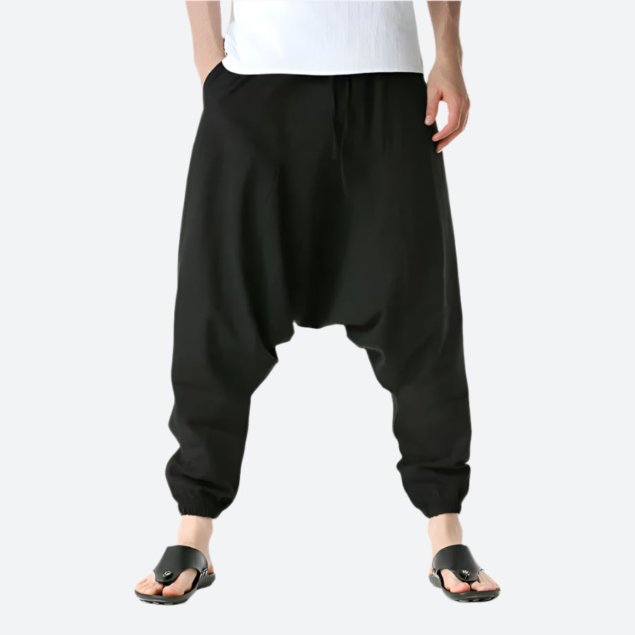 Loose Fit Casual Harem Pants