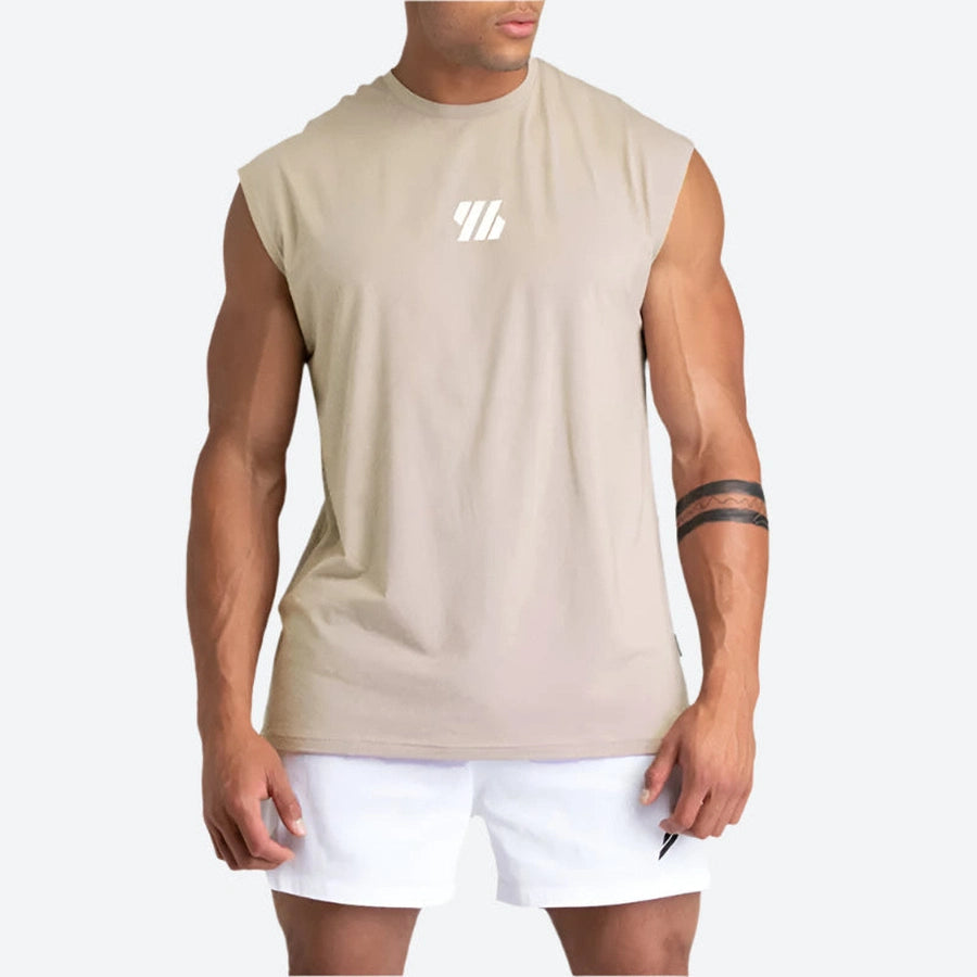 Minimalist Sleeveless Workout Training Tops