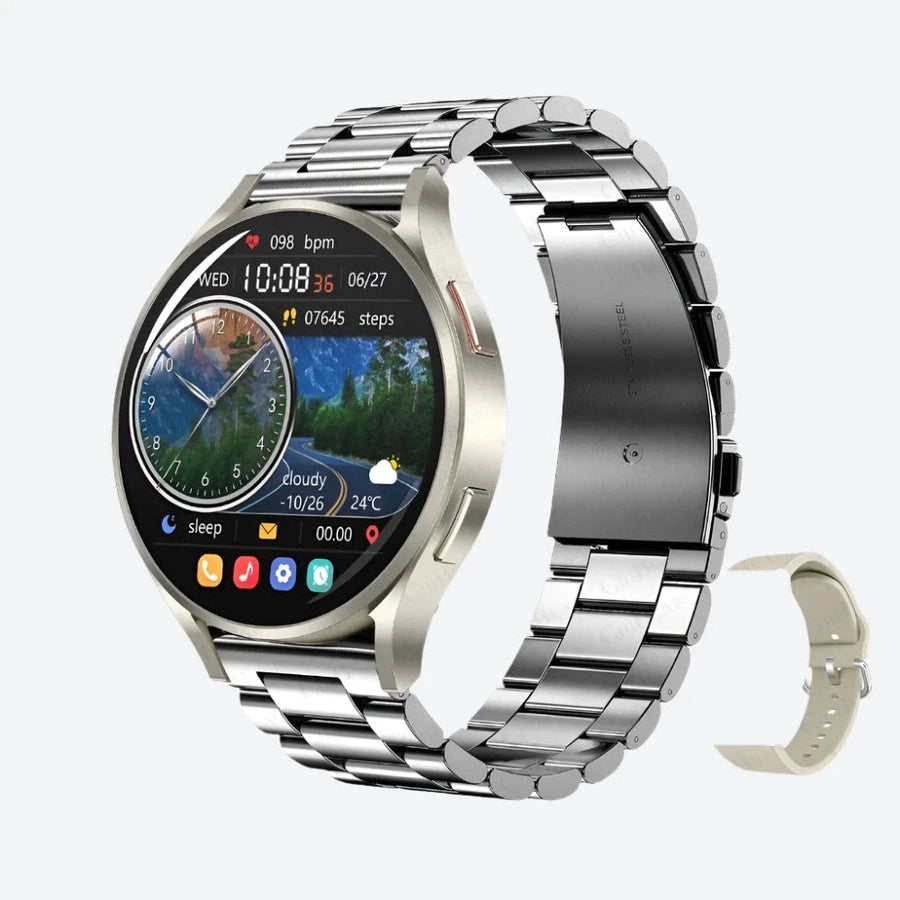 Modern Digital Fitness Tracking Smartwatches