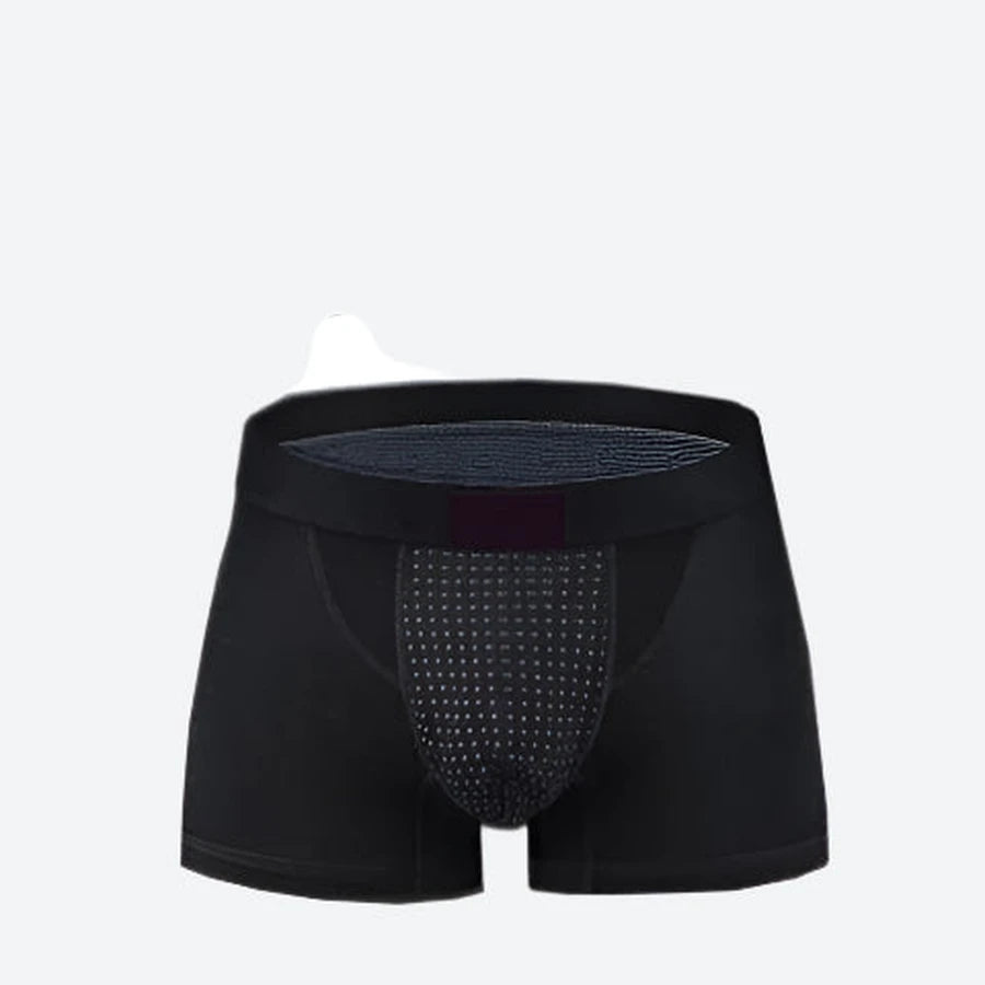 Moisture-Wicking Mesh Panel Boxer Shorts