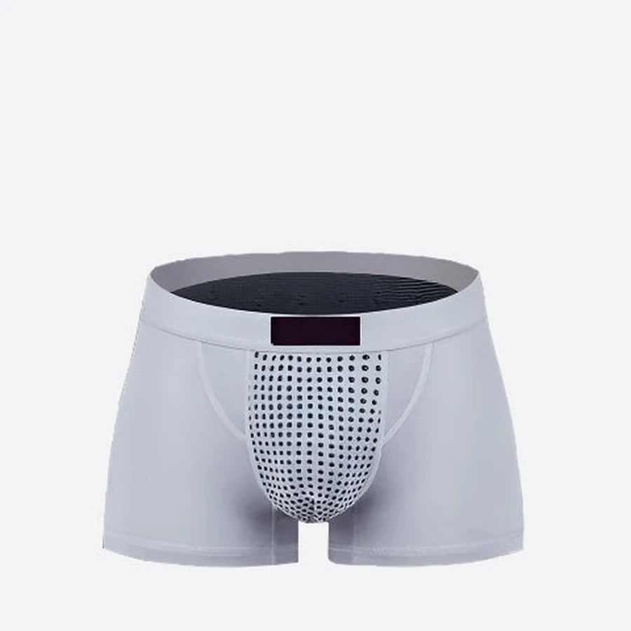 Moisture-Wicking Mesh Panel Boxer Shorts