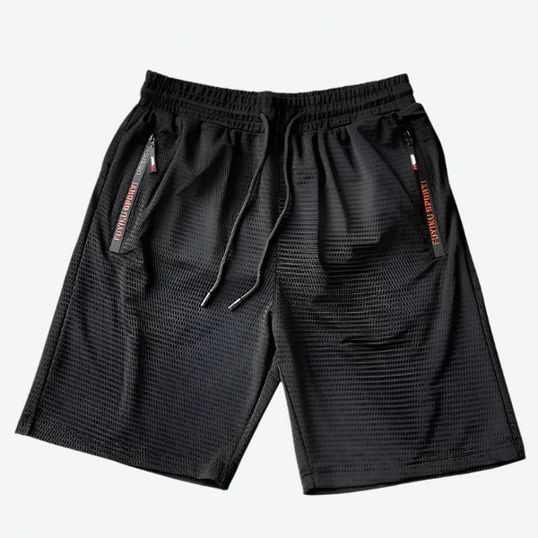Quick-Dry Elastic Waist Sports Shorts