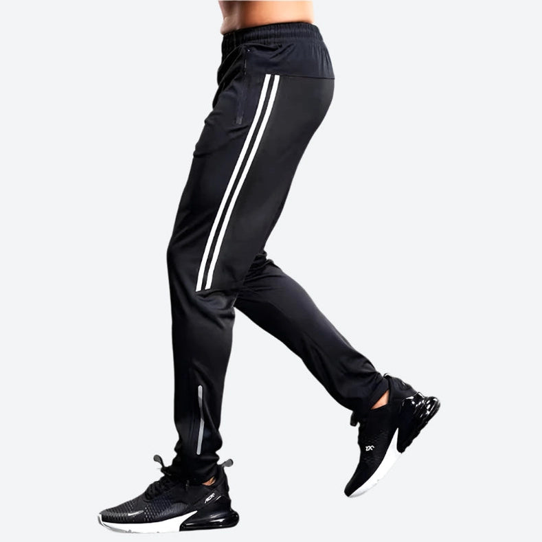 Reflective Stripe Track Pants Joggers