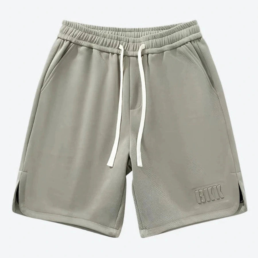 Relaxed Fit Elastic Waist Drawstring Shorts