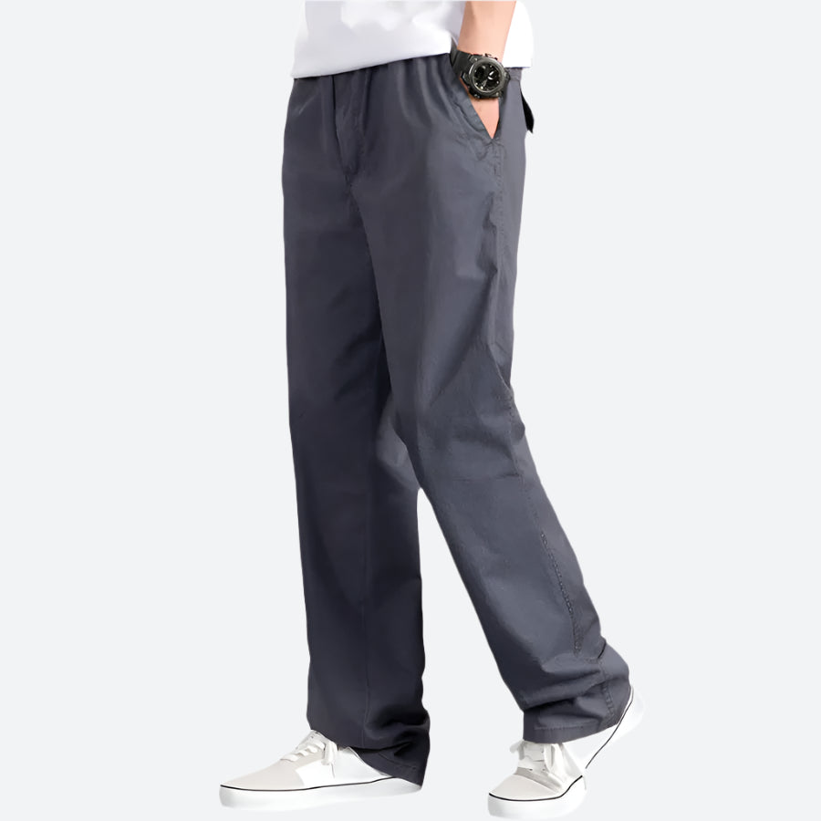 Relaxed Fit Lightweight Casual Pants