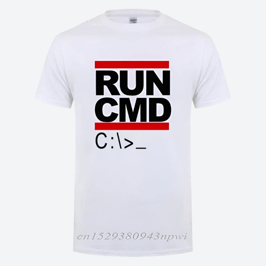 Run CMD Command Prompt T-Shirts