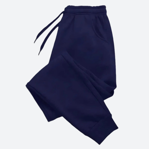 Cozy Drawstring Cuffed Sweat Joggers