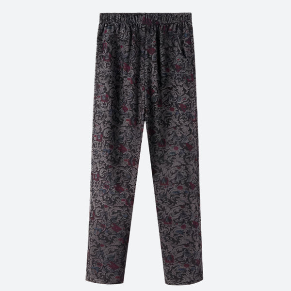 Relaxed Fit Elastic Waist Lounge Trousers