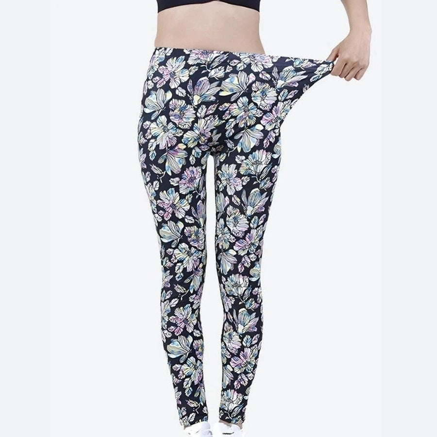 Slim Fit Bold Animal Print Leggings