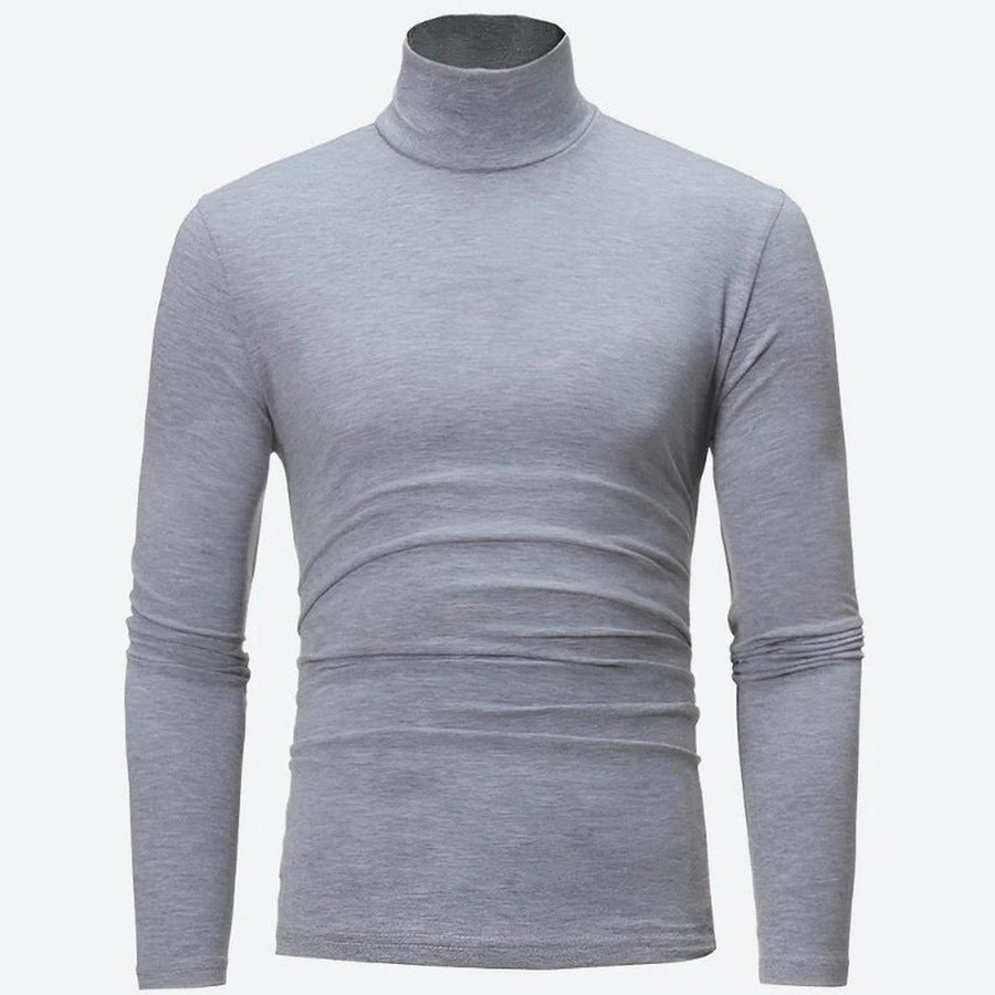 Slim-Fit Long-Sleeve Turtleneck T-Shirts
