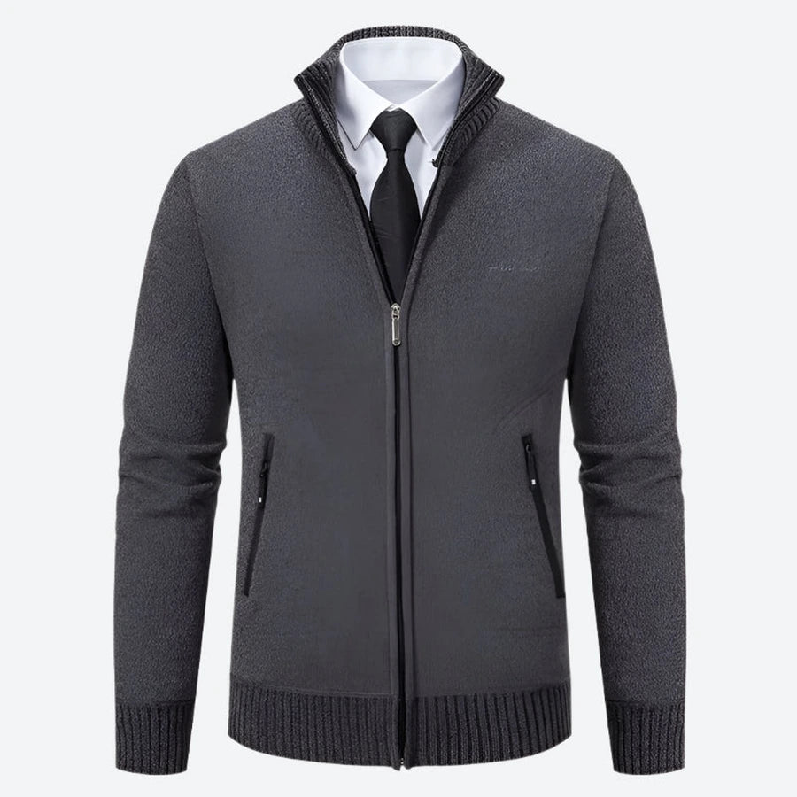 Smart Casual Full-Zip Knit Jackets