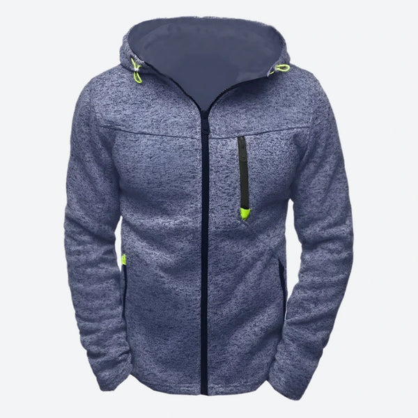 Soft Fleece Zipper Hooded Jackets