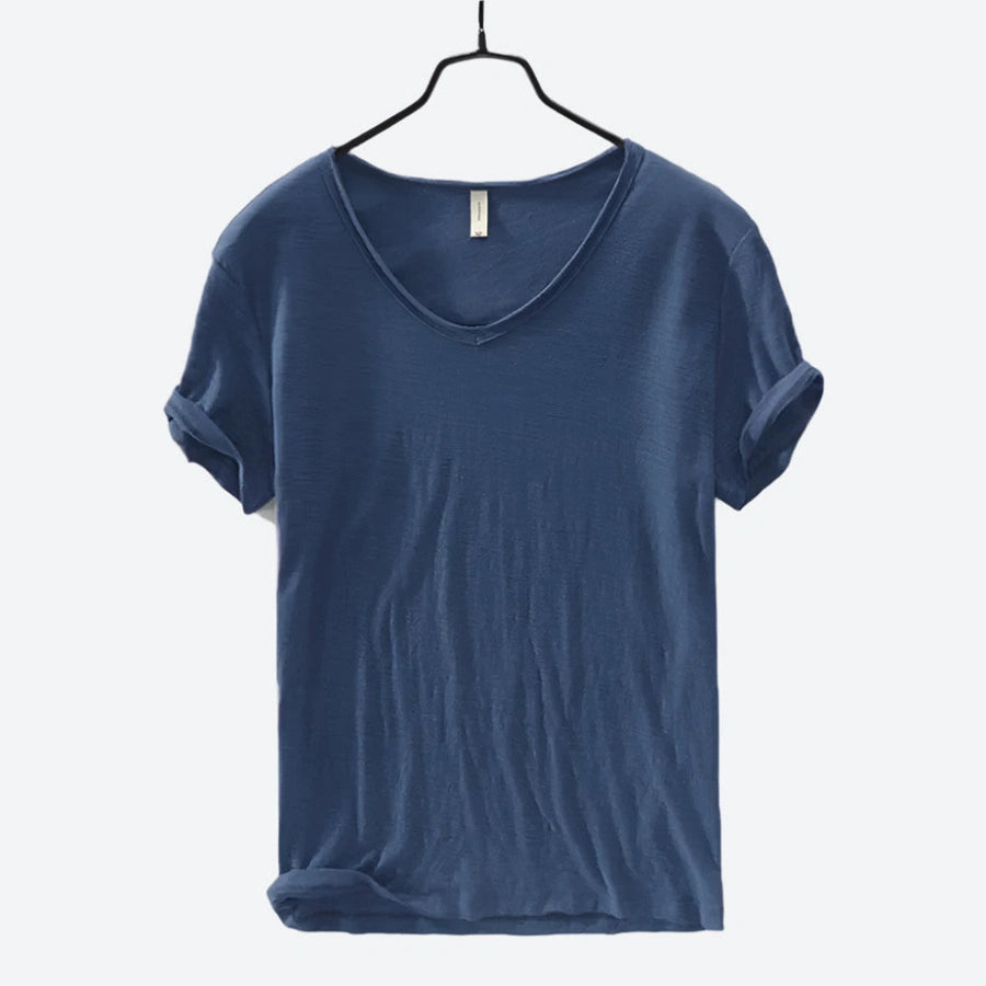 Soft Lightweight Casual V-Neck T-Shirts
