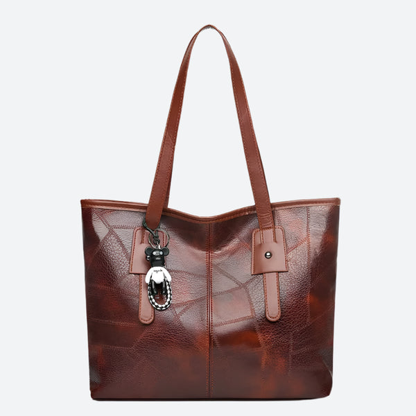 Spacious Glossy Patchwork Tote Bags