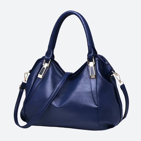 Spacious Textured Faux Leather Bags