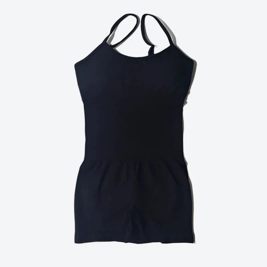Strappy Back Slim Fit Short Jumpsuits