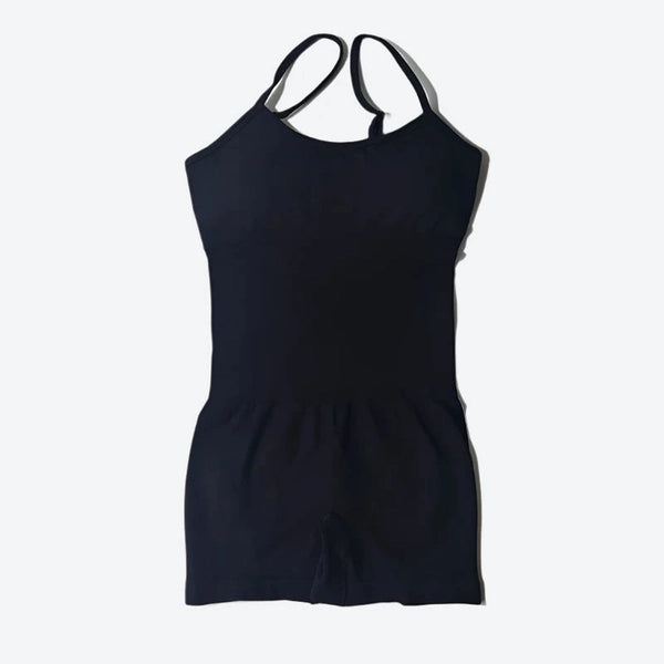 Strappy Back Slim Fit Short Jumpsuits