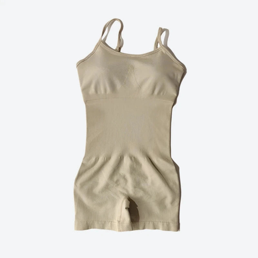 Strappy Back Slim Fit Short Jumpsuits