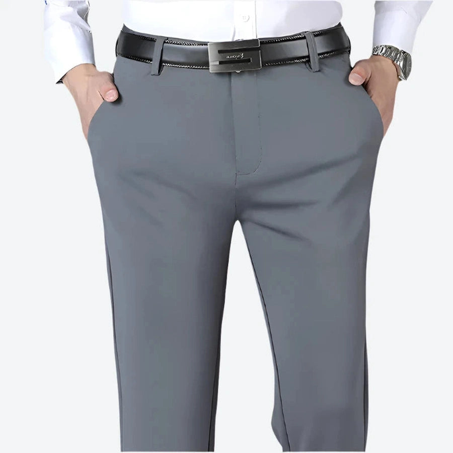 Stretchy Slim-Fit Formal Dress Pants