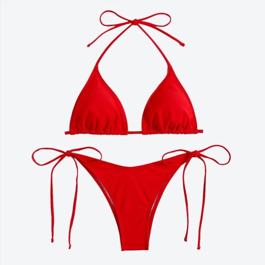 Stylish Adjustable Triangle Women's Bikinis