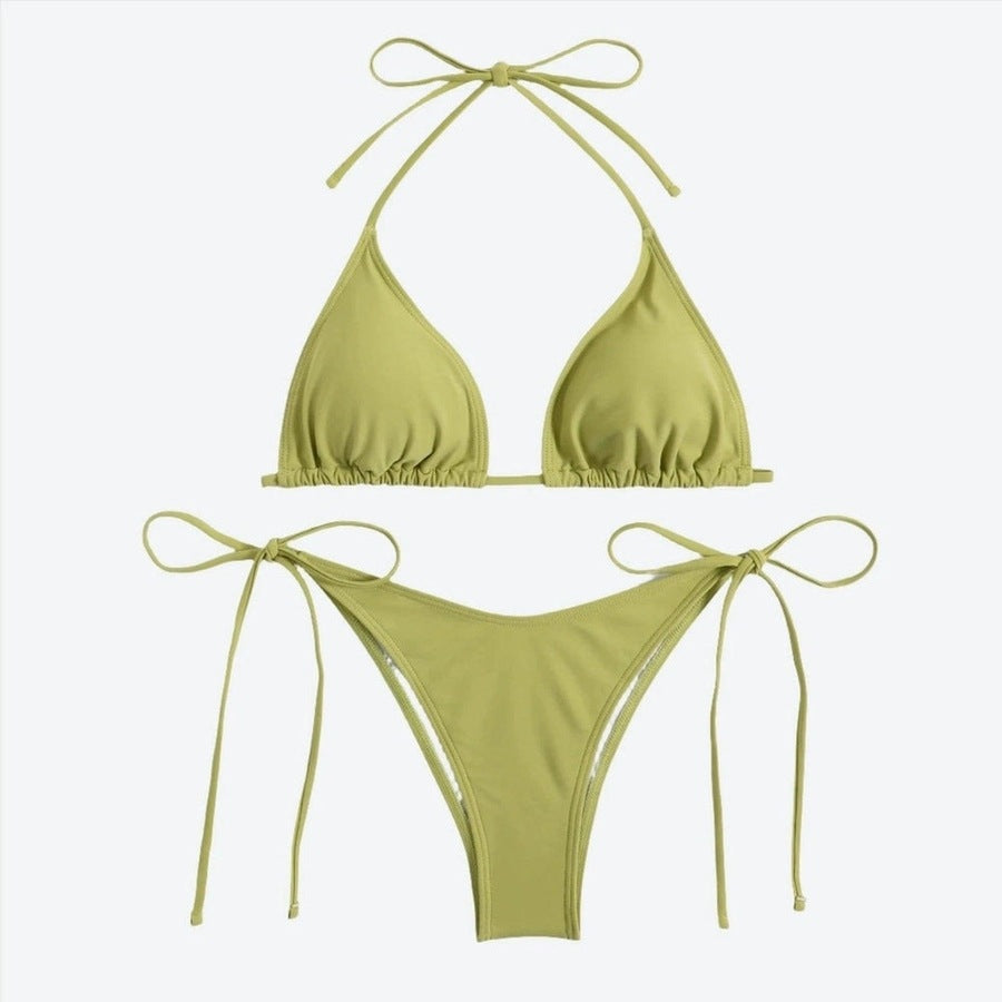 Stylish Adjustable Triangle Women's Bikinis