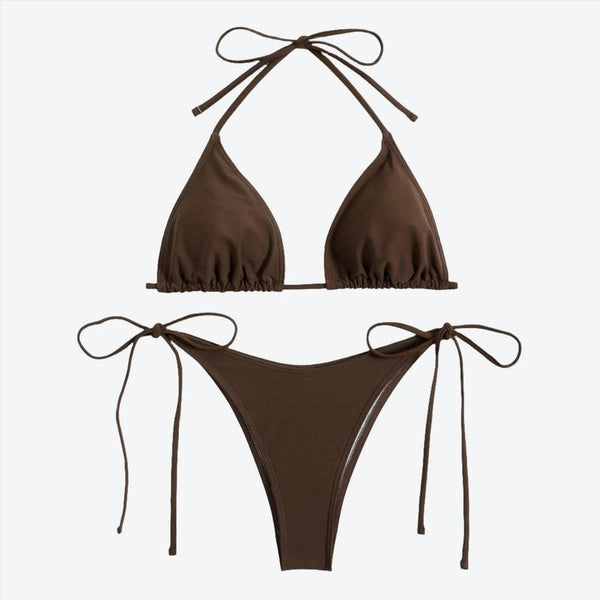 Stylish Adjustable Triangle Women's Bikinis