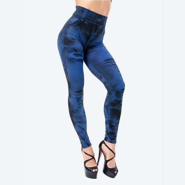 Stylish High-Waisted Jeggings
