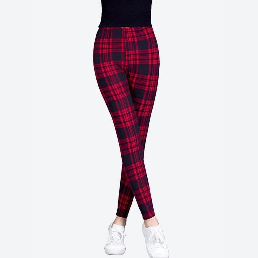 Stylish Pinstripe Pattern Leggings
