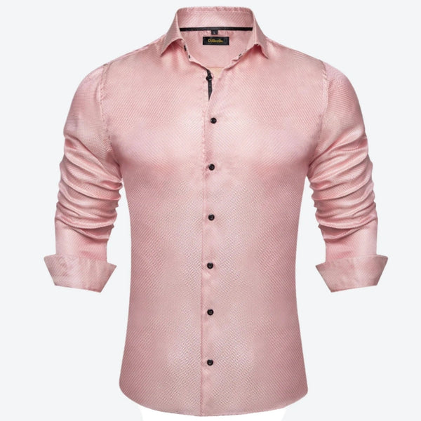 Stylish Slim-Fit Long-Sleeve Dress Shirts