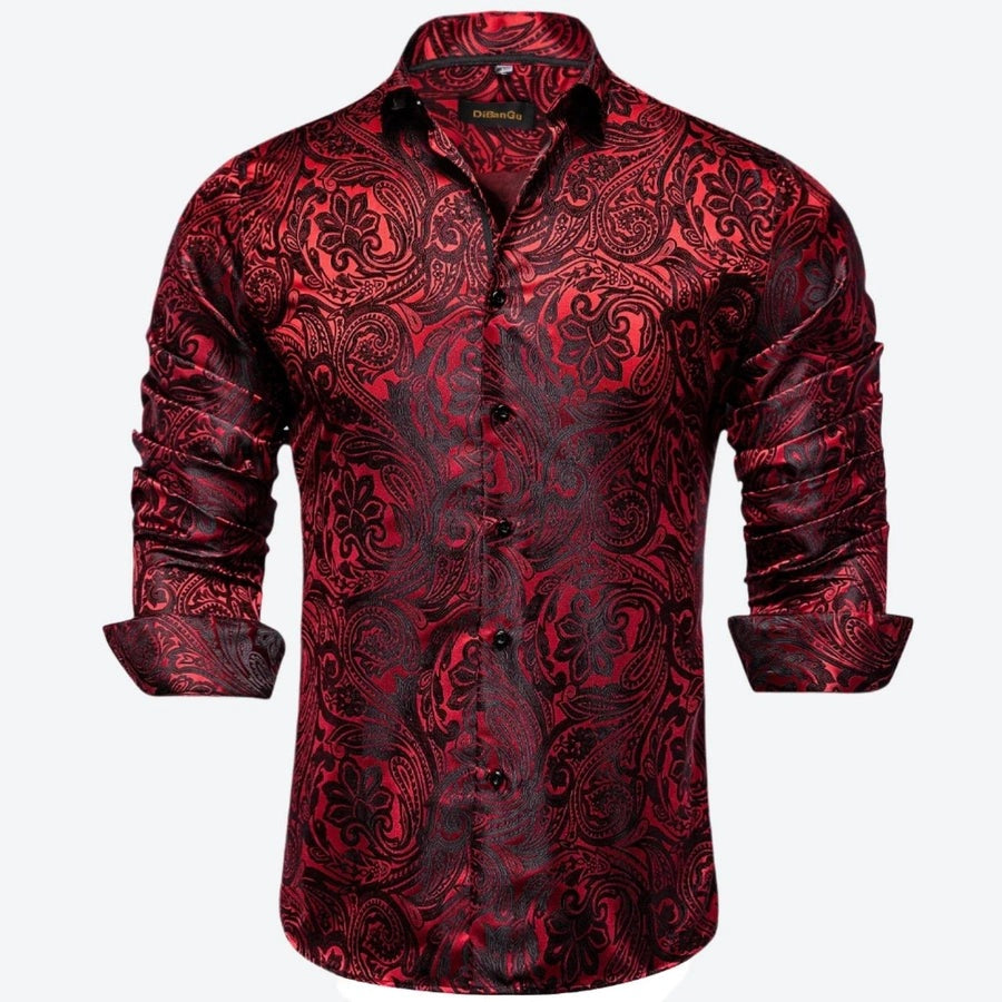 Stylish Slim-Fit Long-Sleeve Dress Shirts