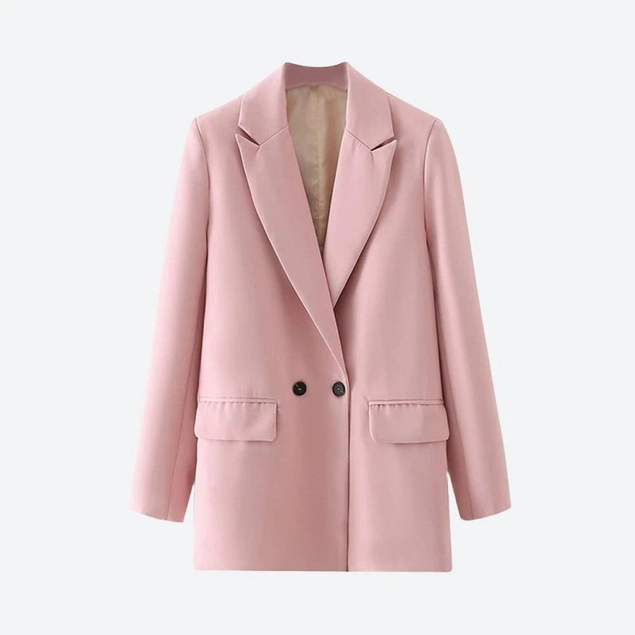 Timeless Double-Breasted Blazer Jackets