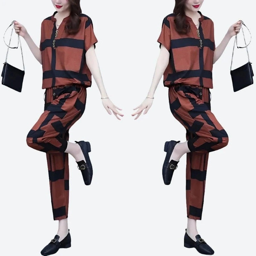 Trendy Comfortable Casual Two-Piece Set