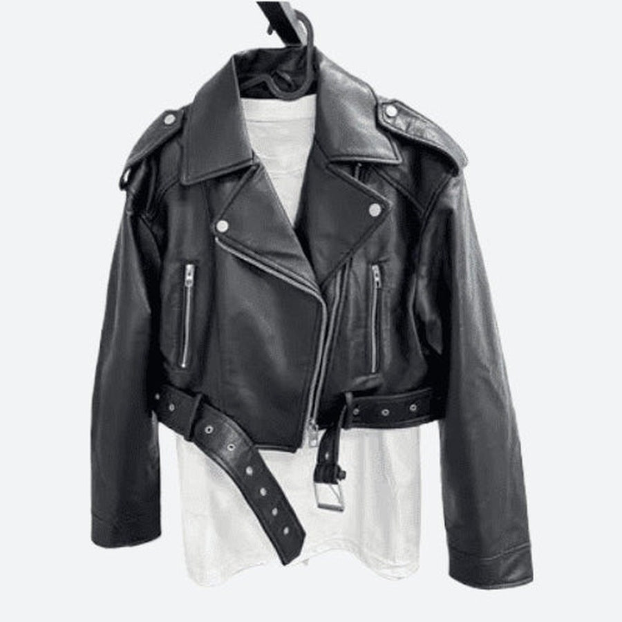 Trendy Stylish Zippered Moto Jackets