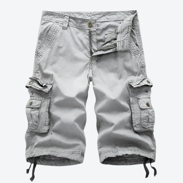 Utility Pocket Cargo Knee-Length Shorts