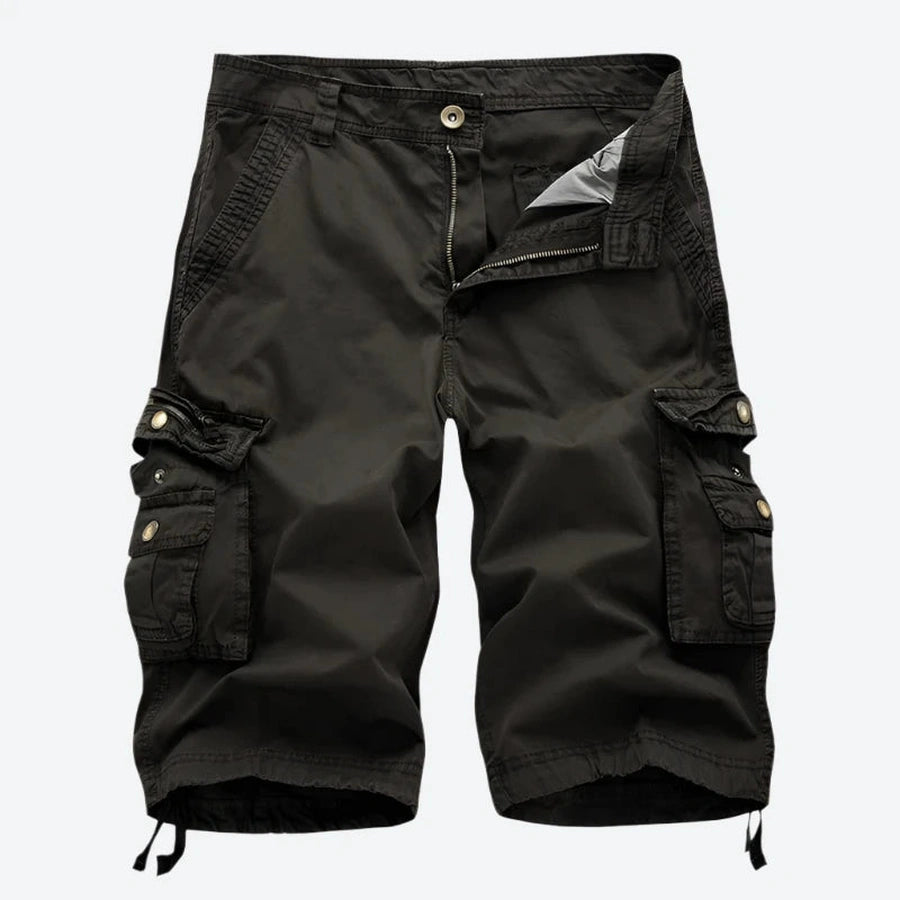 Utility Pocket Cargo Knee-Length Shorts