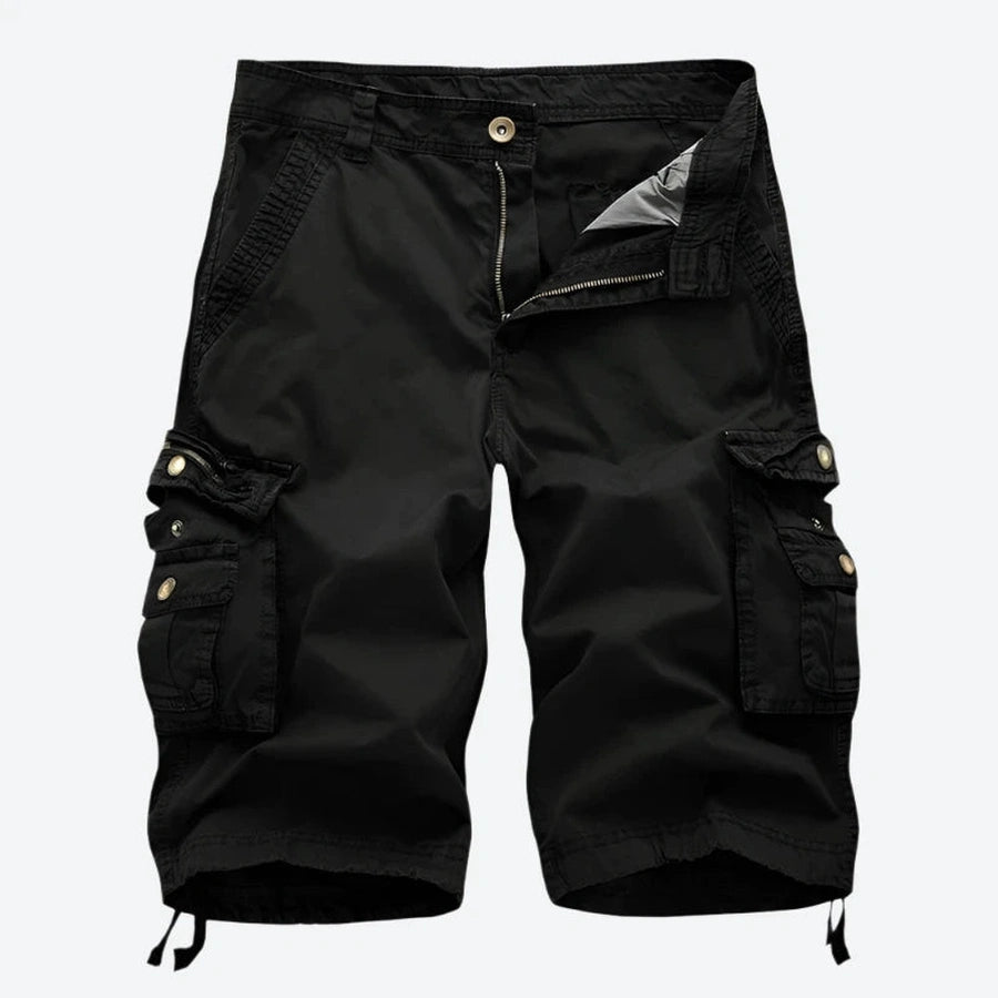 Utility Pocket Cargo Knee-Length Shorts