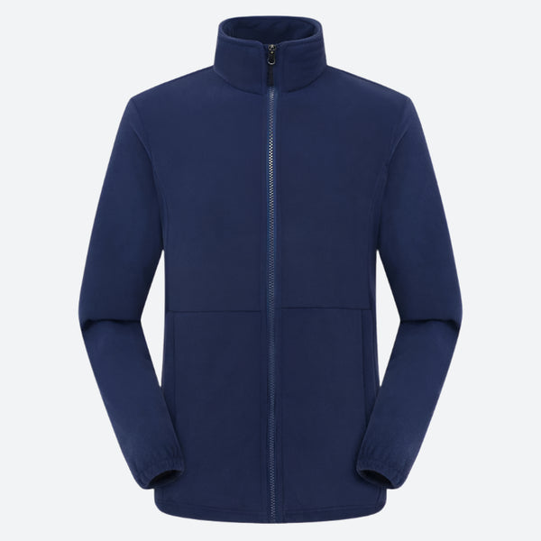 Warm Full-Zip Lightweight Fleece Jackets